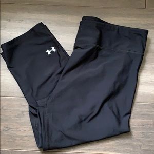 Black Under Armour Capri Leggings